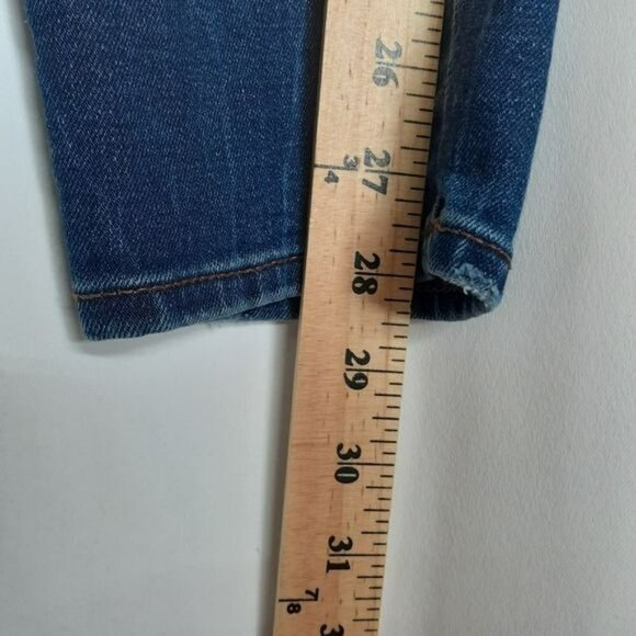 Old Navy Pop Icon Skinny Jean's Blue Dinem size 8 EUC - Picture 8 of 8
